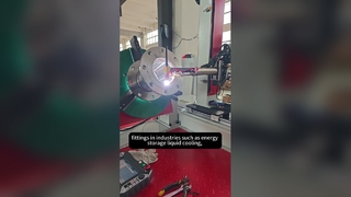 Machine de soudage de pipeline de refroidissement liquide de précision