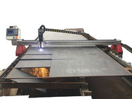 Gantry Type CNC Plasma Cutter / Plasma CNC Machine 25mm Cutting Thickness