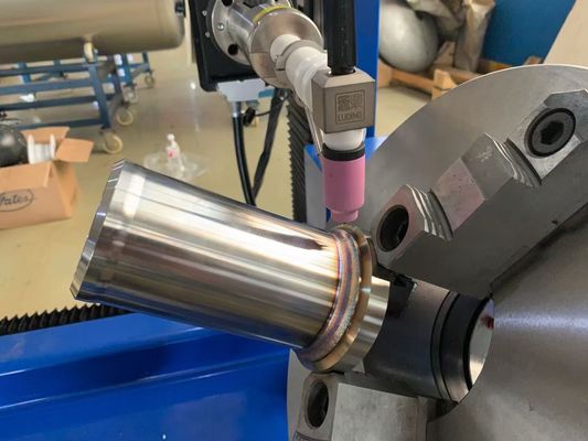 Machine de soudage automatique de tuyaux de soudage à couture avec diamètre de soudage personnalisé, tension 220V/380V et TIG avec alimentation par fil